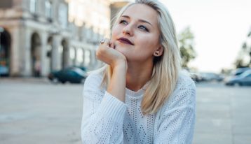 Create a Plan for Recovery in the New Year, young blonde woman looking hopeful